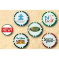 Poker Chip Golf Ball Marker (Premium Coated)